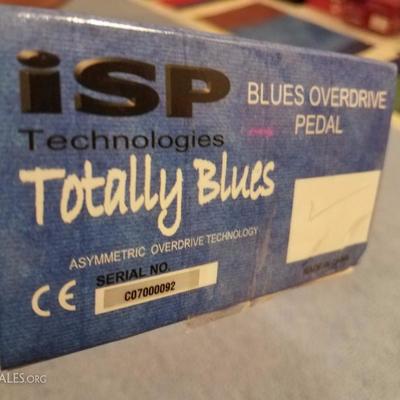 Lot-F20 ISP Totally Blues Overdrive Pedal Asymmetric Tech
