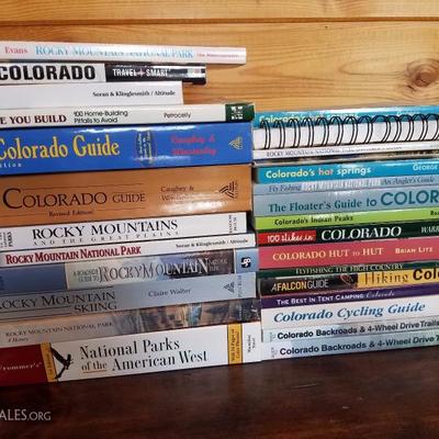 Lot-E14 47 Colorado Book Assortment Recreational Climate History Guide Mix