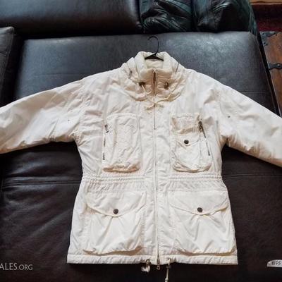 Lot-C24 Men's XL White Bogner Ski Jacket Used Winter Clothing