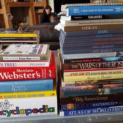 Lot-E16 100+ Assortment Book Lot War Space History World Travel