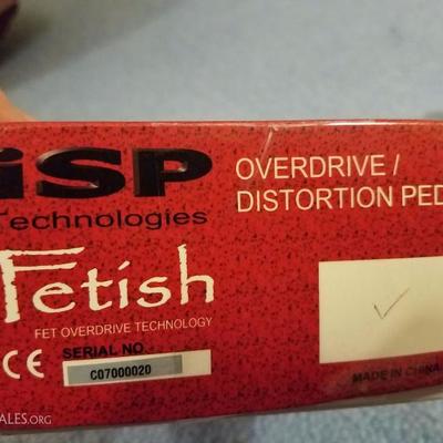 Lot-F17 ISP Fetish Pet Overdrive Technology Pedal W/ Box