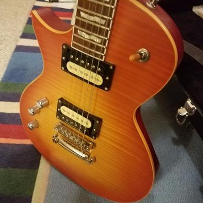 Lot-F15 ESP Eclipse Les Paul Left Handed Guitar w/ Case