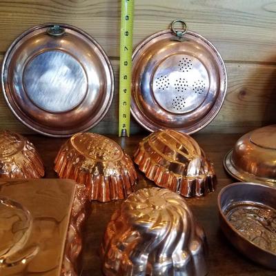 Lot-B8 15 Pc Mixed Decorative Brass Assortment Wall Hanger 