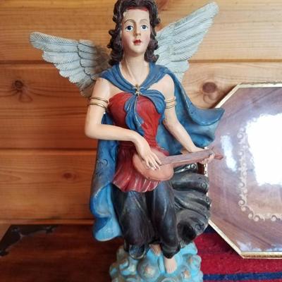 Lot-E7 5 Pc Mixed Lot Swan/Platter/Duck/Angel/Jug 