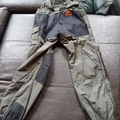 Lot-C28 Men's XL Killy Technical Equipment Snow Pants Grey & Black