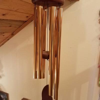 Lot-D4 Large Santa Barbara Bells Copper Wind Chime