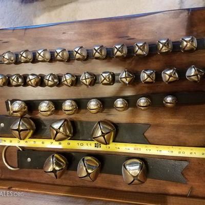 Lot-C3 Mixed Lot of Vintage Brass Horse Carriage Sleigh Bells 