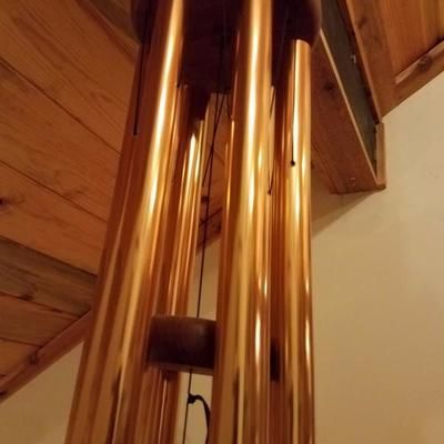 Lot-D4 Large Santa Barbara Bells Copper Wind Chime