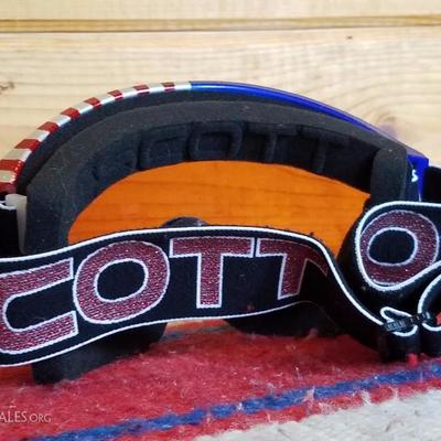 Lot-C37 Scott American Flag Decal Snow Ski Goggles 