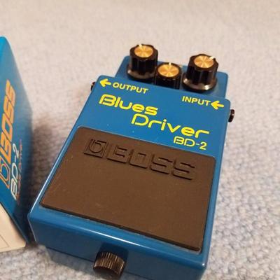 Lot-F32 Boss BD-2 Blues Driver Switch Pedal