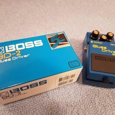 Lot-F32 Boss BD-2 Blues Driver Switch Pedal