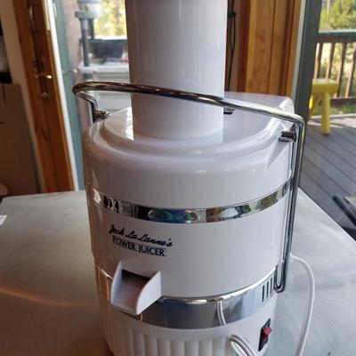 Lot-A26 Jack La Lanne's Juicer Model Cl-003AP White