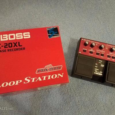 Lot-F38 Boss RC-20XL Phrase Recorder Loop Station Twin Pedal
