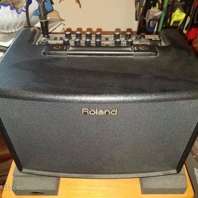 Lot-F3 Roland Acoustic Amp AC-60 w/ Case