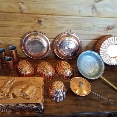 Lot-B8 15 Pc Mixed Decorative Brass Assortment Wall Hanger 