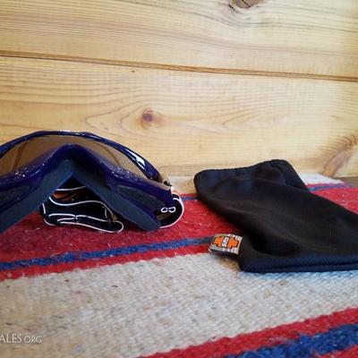 Lot-C36 Blue & Black Spy Winter Snow Ski Goggles