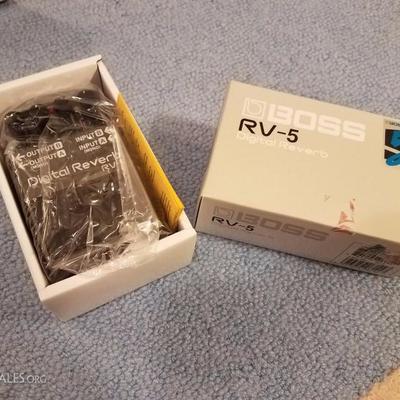 Lot-F43 Boss RV-5 Digital Reverb Pedal
