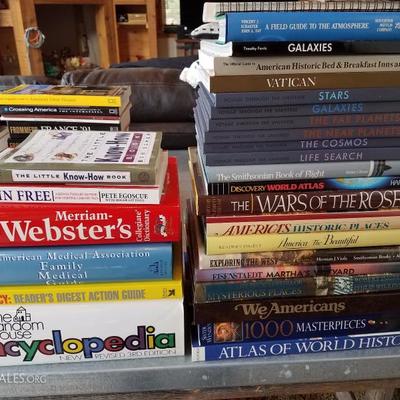 Lot-E16 100+ Assortment Book Lot War Space History World Travel