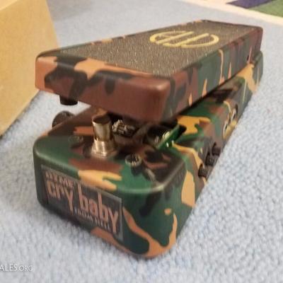 Lot-F19 Dime Bag Signature Model Cry Baby from Hell Jim Dunlop Camo
