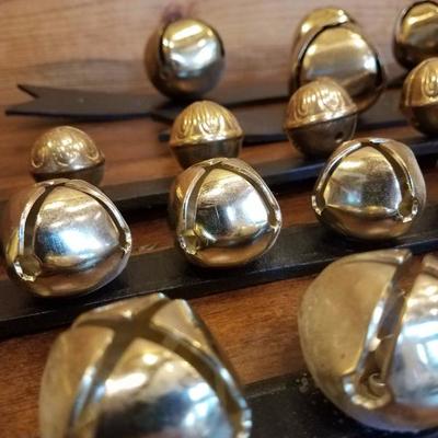 Lot-C3 Mixed Lot of Vintage Brass Horse Carriage Sleigh Bells 