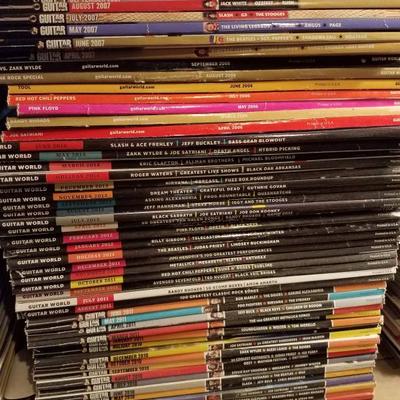 Lot-D10 150+ Guitar World Magazine Back Issues 10+ Years