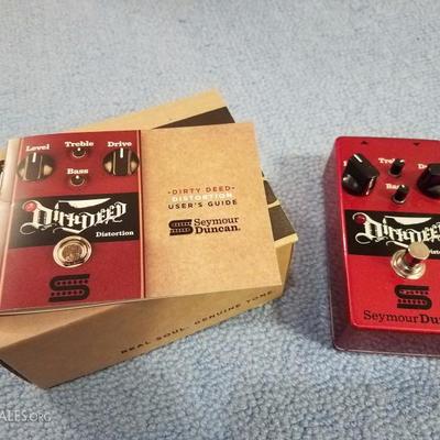 Lot-F28 Seymour Duncan Dirty Deed Distortion Pedal w/ Box