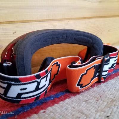 Lot-C35 Red & Black Spy Winter Snow Ski Goggles