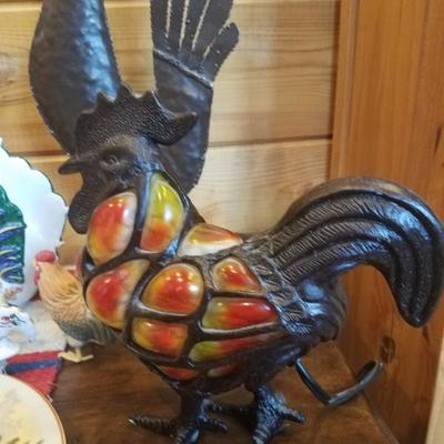Lot-C17 20+ Country Rooster DÃ©cor Various Mixed Lot