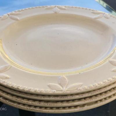 Light Yellow plates set 4