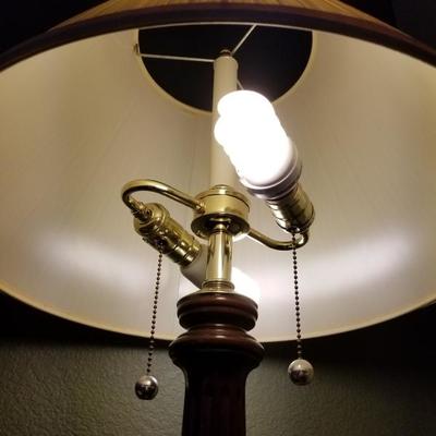 Double Pull Chain Table Lamp