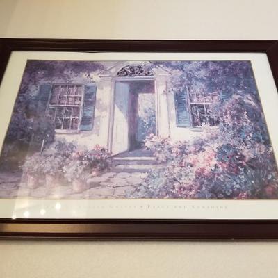 Abbott Fuller Graves Peach & Sunshine Framed Print