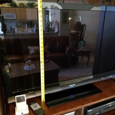 High End Cherry Wood 3pc Entertainment Center