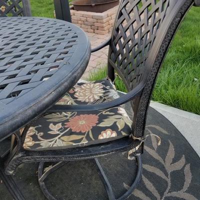 Outdoor Metal  Patio Chairs & Table