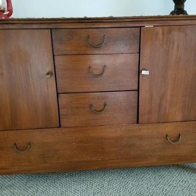 Wood Sideboard Storage 