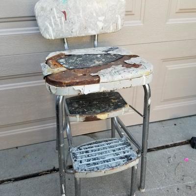 Vintage Cosco Kitchen Seat Stool Step