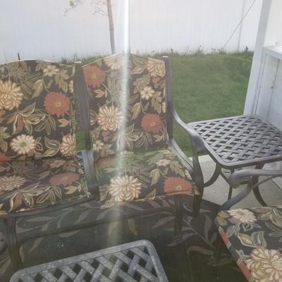 Outdoor Metal Furniture Patio Set
