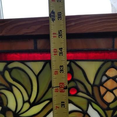 Stunning Stained Glass Panel