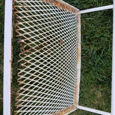 Vintage Metal Patio Dining Chair #1 of 4