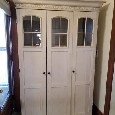 White Pantry Cabinet Storage 