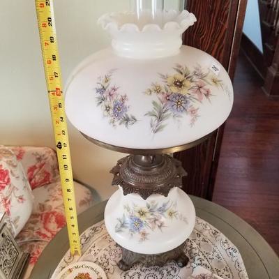 Gone w/ the Wind Style Electric Hurricane Lamp