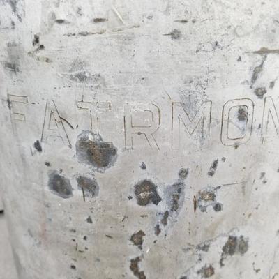 Vintage Aluminum Metal Milk Can