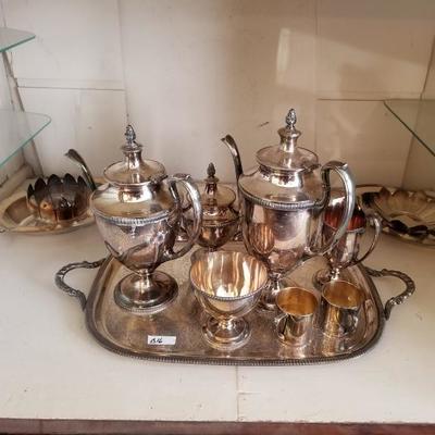 9 Pc Silver Lot Assortment