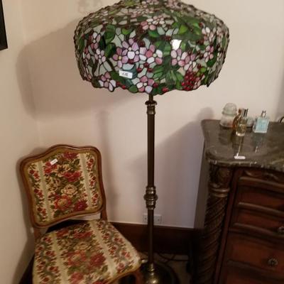 Stained Glass Standing Floor Lamp
