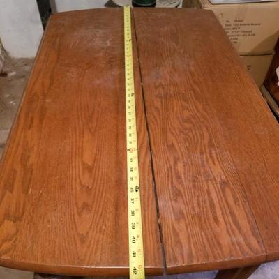 Round Wood Dining Table