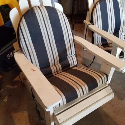 Wood Patio Adirondack Chair #1 of 4