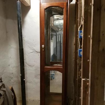 Glass & Wood Curio