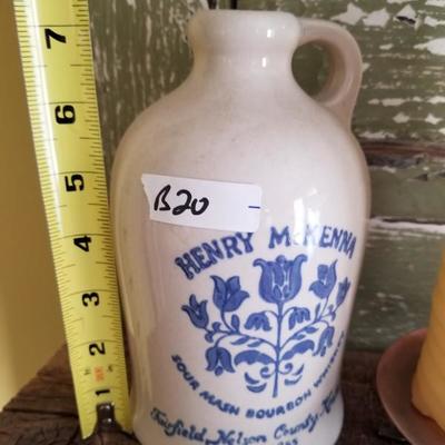 Decorative Henry McKenna Sour Mash Ceramic Jug