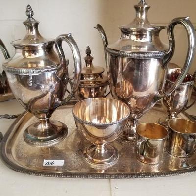 9 Pc Silver Lot Assortment
