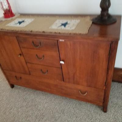 Wood Sideboard Storage 