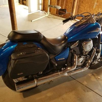 '09 Kawasaki Vulcan 900 Classic Blue (ONLY 8% Buyer's Premium)